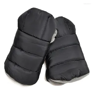 Stroller Parts Extra Thick Winter Warm Gloves Warmmuffs Waterproof Anti-Freeze Hand Muff Kids Baby Pram Pushchair Warmer