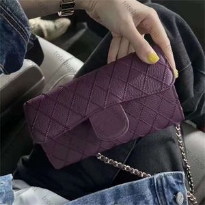 Designer bags 2024 Fashionable new chain bag for womens single shoulder crossbody Bag cowhide diamond patterned handbag