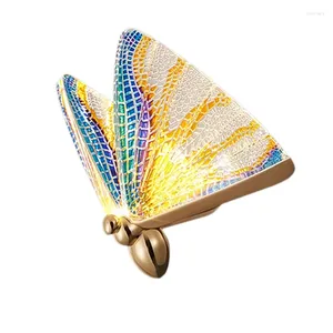 Wall Lamp Butterfly Light Home Nightlight Sconce Lamps Headboard Lighting Fixture