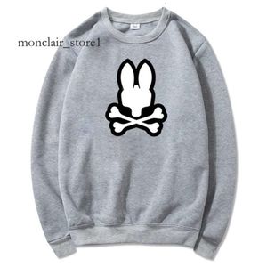 Psychological Bunny Hoodie Men Hoody Pullover warmer Pullover Buchstaben gedruckt Langschläre Kapuze-Sweatshirts Herren lässiger Psychol Bunny Kleidung S-XXXL 1735