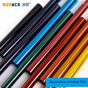 Оконные наклейки Sunice 7 Color to Choice Showroom Film for Acylic Sheet Home Office Festival Patry Design 100cmx600см