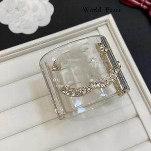 Celi Jewelry Designer Jewelry Woman Men Chanells Bangle Luxury Fashion Brand Letter C Bracelets Women Open Bracelet Jewelry Cuff Gift 414
