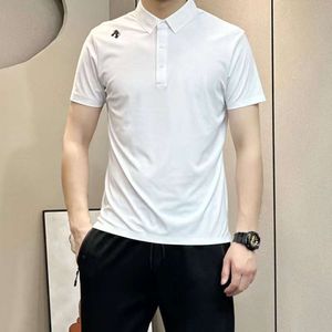 Sommer-T-Shirt-Designer T-Shirt Polo Shirt Männer vielseitiges Geschäft Casual Revers Quick-Drogen kurzärmelig