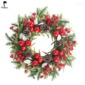 Decorative Flowers Artificial Christmas Wreath House Decoration For Home Party Holiday Decorations