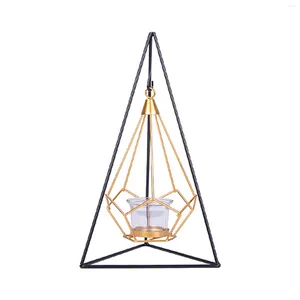 Candle Holders Gold Fireplace Holder Kitchen Study Room Birthday Gift Multi Functional Centerpiece Modern Nordic Bedroom Removable