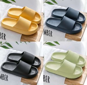 2024 Slippers for men women Solid color hots low softs black white Ivory Multi walking mens womens shoes trainers GAI-AS55252