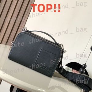 10A Satin Cow Leather Mini Camera Bag Crossbody bag anagram logo logo Classic Designer Bag Origin