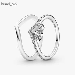 pandoras rings silver couple wedding rings for women designer Christmas jewelry gift DIY fit Pandoras Celestial Sun Moon Ring necklace earrings bracelet