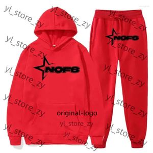 NOFS Tracksuits Projektant mody Y2K Tracksuit Men Sets Winter Sonoff Piece Running Autumn Bluza Sport Joggers Bf1d