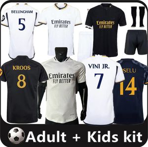 23 24 25 BELLINGHAM soccer Jerseys reAL MaDRIdS finals 2024 VINI JR MBAPPE CAMAVINGA RODRYGO RUDIGER MODRIC KROOS TCHOUAMENI VALVERDE MEN KIDS shirt uniforms 16-4XL