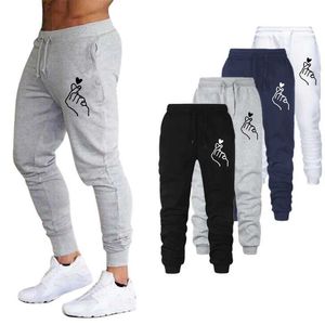 Erkek pantolon yeni erkekler jogger pantolon vücut geliştirme spor salonları pantolon unisex baskılar gündelik açık eşofman koşu pantolon y240513