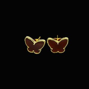 Amantes requintados design mestre design vanlycle namorados brincos de borboleta criativa com vanly comum
