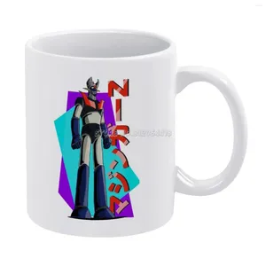 Mugs Z Coffee 330 ml Creative Travel TAVE TAGH E CUP OFFICIO DEI DAVERE TAZZA SHIP Vintage Robot Scifi Cartoon Manga Anime Kaiju