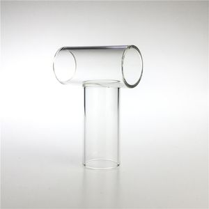 Ersatzglas V5 M22 Rauchrohr mit 2 Zoll 25 mm OD 2 mm dicker Pyrex -Glasersatz Rauchwasserrohr