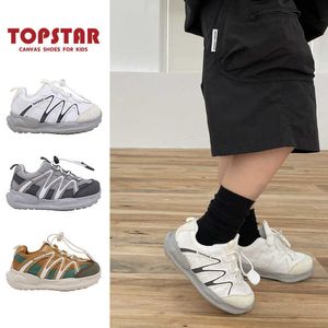 Tênis ts ts crianças esportes sapatos um passo masculino e 2023 outono menina malha casual bebê pai h240513