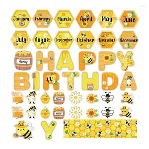 Present Wrap Cartoon Little Bees For Bulletin Board Notebooks Phone Stationery Sticker Stickers Mobile Computer