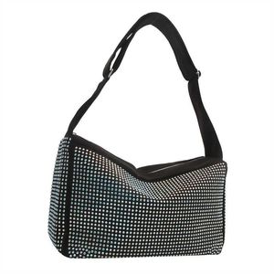 Ladies Evening Bag Modna lekka luksusowa diamentowa torba do ręcznych torby dla kobiet w stylu zachodnim modna wszechstronna torba