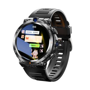 Vuxen smartwatch rund skärmkort infogning telefonklocka nfc åtkomstkontroll foto betalning wechat smartur