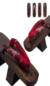 2020 giapponese in legno giapponese femminile uomini infrasmettono le pantofole di palownia scarpe in legno sandali maschile cosplay scarpe orientali14428422