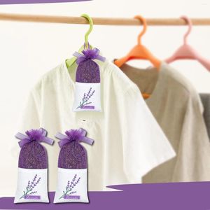 Storage Bags Lavender Sachets Dry Set Of 8 For Wardrobe Drawer Gym Bag Car Linen Closet