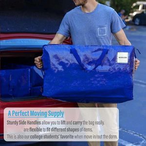 収納バッグシンプルな強いハンドル折りたたみ可能なキルト衣類パッケージバッグ屋外用の多機能特性荷物