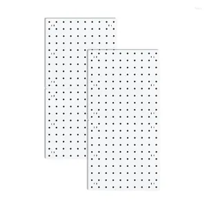 Kitchen Storage Pegboards Pegboard Wall Organizer Panels For Craft Room Garage Living Bathroom(4Pcs)