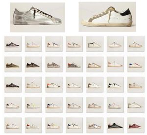 Boots Fashion Basket Shoes Golden Star Star Sneakers White Dirty Goose Designer Superstar Men and Women Casual3214904