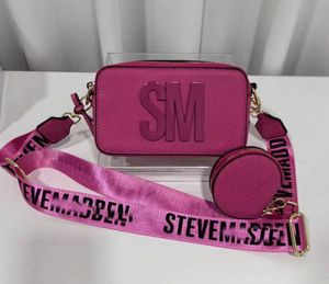 Women's Bag 2024 New Steve Solid color Camera Bag Stylish and simple handheld crossbody bag Alphabet Squaer bags 10 colour