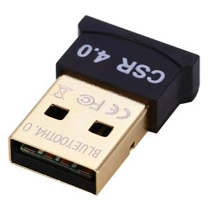Drive-Free Mini USB Bluetooth V4.0 Dongle CSR4.0 Çift Mod Kablosuz Adaptörü Masaüstü Bilgisayar için Windows Linux için