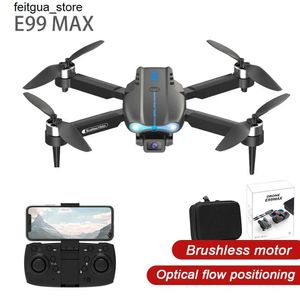 Drony E99 Max Four Helikopter Dron z wysokiej rozdzielczości 4K Camera Professional Mini FPV dron zdalnie sterowane samolotem Bezpłatne dostawa dla dzieci Zabawki S24513