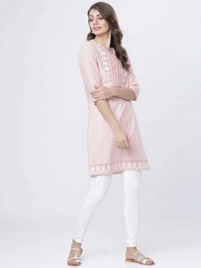 Этническая одежда Индия Пакистанская Женская одежда Индийская рубашка сари Женские свободные повседневные короткие рукава богемные этнические длинные