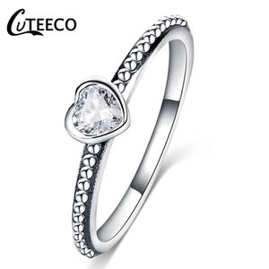 Обручающие кольца Citpeco Fashion Jewelry Silver Colore Forever Love Обручальное кольцо для женщин подходит оригинальный бренд День Святого Валентина Q240511