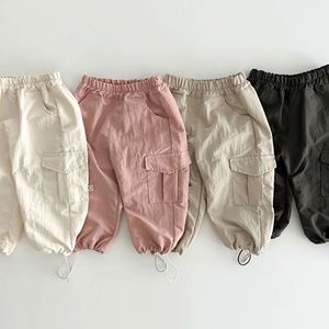 Millancel Autumn Ins Style Pants for Kids meninas e meninos soltos e moda em geral 240508