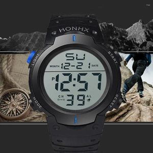 Zegarek na rękę na rękę Modną Modną Modną Modną Lumowatkową rękę elektroniczne Casual LED Digital Watches