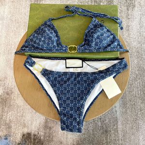Seksi Summer Beach Bikini Avrupa ve Amerikan Üstleri İç Çamaşırı Kızlar Moda Seti GGYS6