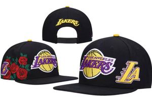 Los Angeles'lakers''ball Caps 2023-24ユニセックス野球帽スナップバックハットファイナルチャンピオンロッカールーム9フィフティサンハット刺繍春夏キャップ卸売ビーニーB7