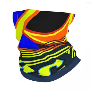 Halsdukar coola rossi motorcykel bandana accessoarer nacke gaiter motorsports mask halsduk motocross balaclavas för unisex hela säsongen