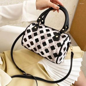 Bag 2024 Classic Women Women Handbag Designer vintage Bags Design de Animal Pu Leather Handle Tote Viagem Hobos Hobos