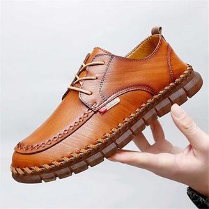 Casual Shoes 40-47 Khaki China Sneakers Golf Men 2024 Tennis For Gentlemen Sports Luxury Footwear Sneekers