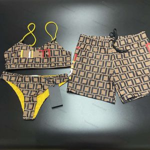 Дизайнерские бикини любители писем купальники для купания костюмы бикини шорты отжимают мягкие женские купальники летние пляжные плавающие короткие сундуки для мужчин ggitys nhg7