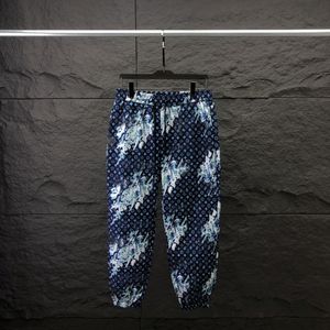 Designer Men's Pants High quality wide leg casual pants letter print K08