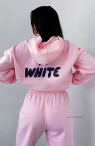 Womens Tracksuits Hoodies Pants Pullover Outfit Sweatshirts Autumn Long Sleeve Women Sportswear For Wife Moth