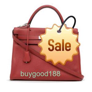 Top Ladies Designer Kaolliy Bag 2013 Togo Retourne 28 Red Calf Leather Satchel high quality daily practical large capacity