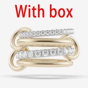 designer ring women luxury jewelry rings Inlaid Pearls Alphabet diamond design jewelry Temperament Versatile rings good wear nice gift