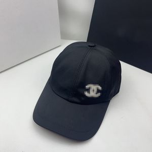 CHAN baseball cap classic luxury C letter same style designer hats pure cotton high quality summer sunshade ch hat for men and women