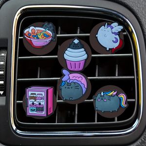 Other Interior Accessories Cats And Cartoon Car Air Vent Clip Outlet Per Clips Decorative Freshener Replacement Conditioner Drop Deliv Otolq