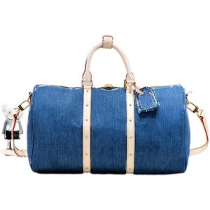 Damowe luksusowe torby jeansowe designer torby turystyczne torby podróżne męskie damskie damskie podróż