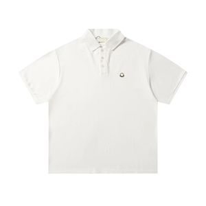 티셔츠 남자 디자이너 흰색 티셔츠 캐주얼 패션 느슨한 짧은 티셔츠 남자 여자 거리 의류 074