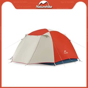 Палатки и укрытие Naturehike Camping Ultra Light палатка на открытом воздухе Полезо дождь солнцезащитный крем для пешеходного оборудования для пикника 2-3 человека TentQ240511