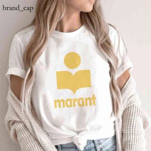 Męskie koszulki projektant marki mody Marant Shirt Marant Summer Marants T-shirt mężczyzn Mężczyzn Kobiety Bawełniany harajuku T Shirt O-Neck Male Causal Tshirts 0A28
